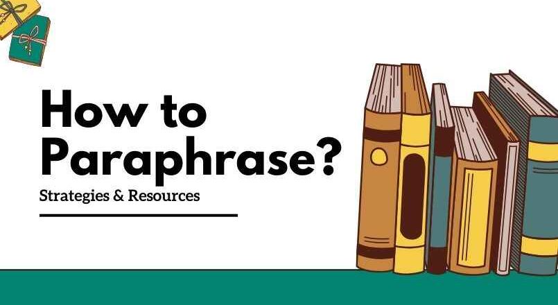 How to Paraphrase? Strategies & Resources