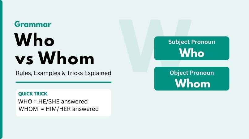 Who vs whom
