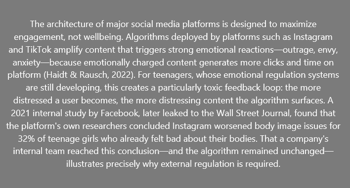 example of such an introduction: