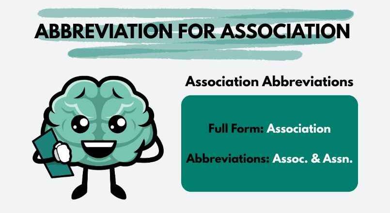Abbreviations for Association with Meaning and Correct Usage