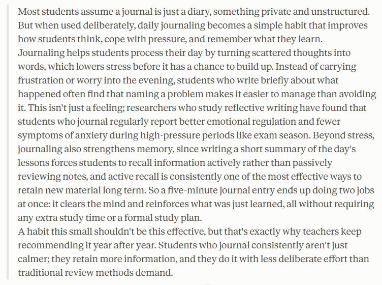 Complete 250 Words Essay Example