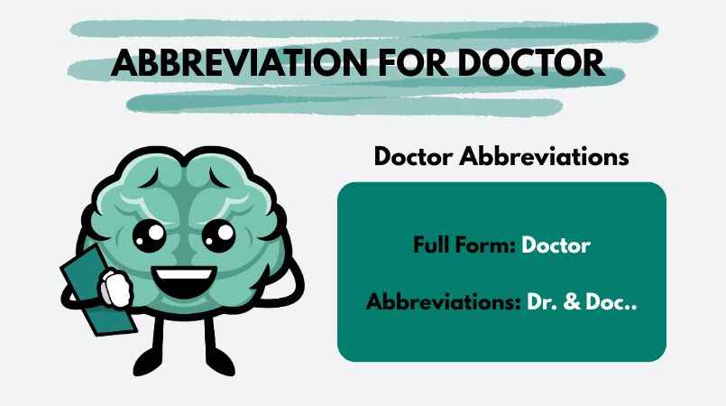 Doctor Abbreviations