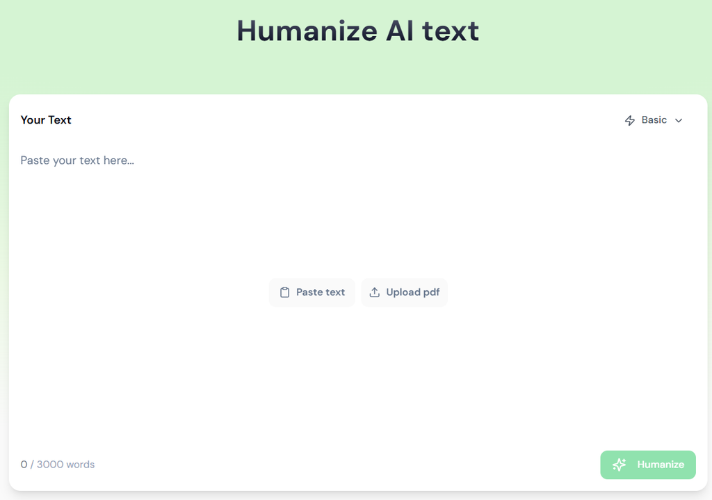 Natural Write AI Humanizer