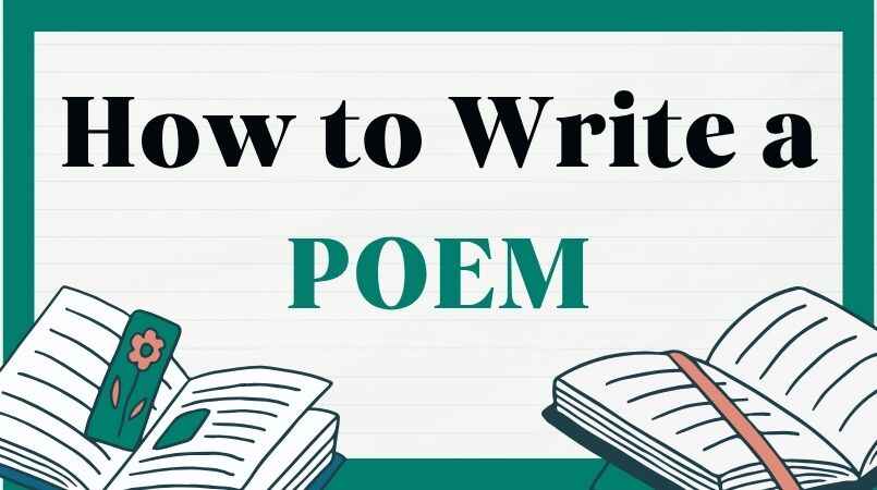 How to write a poem
